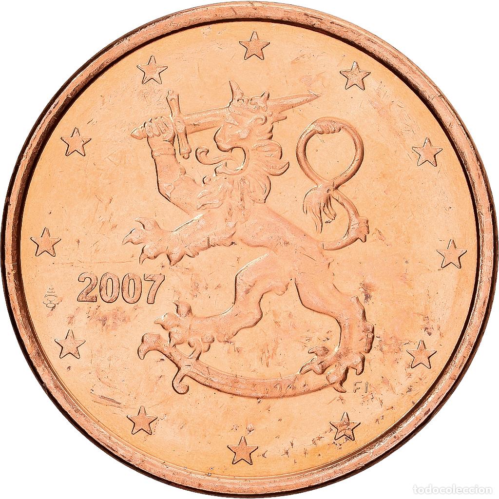Monedas antiguas de Europa: [#1551625] Finlandia, 5 Euro Cent, 2007, Vantaa, Cobre chapado en acero, FDC, KM:100