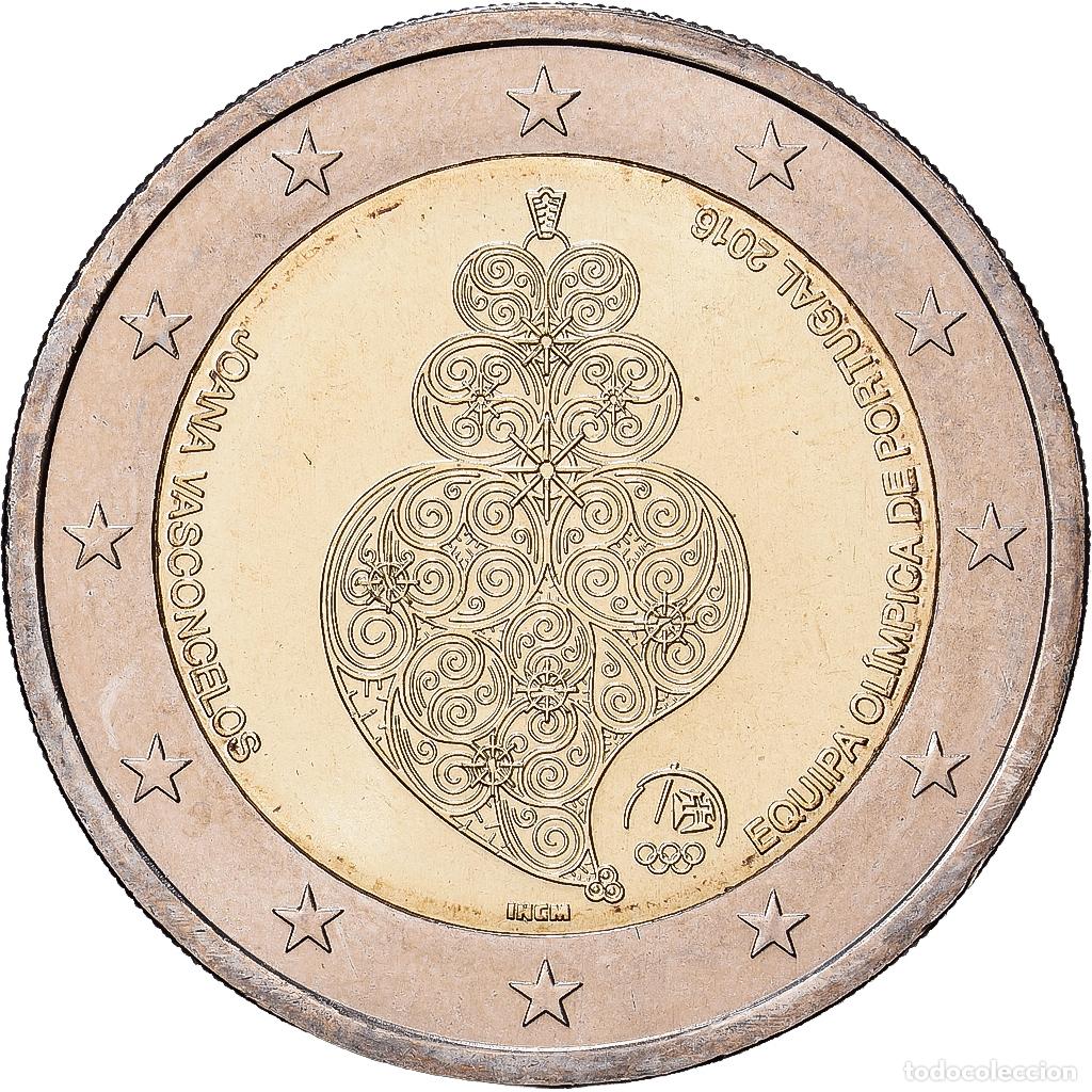Monedas antiguas de Europa: [#1513667] Portugal, 2 Euro, Jeux olympiques d'&eacute;t&eacute; de Rio de Janeiro en 2016, 2016, INCM
