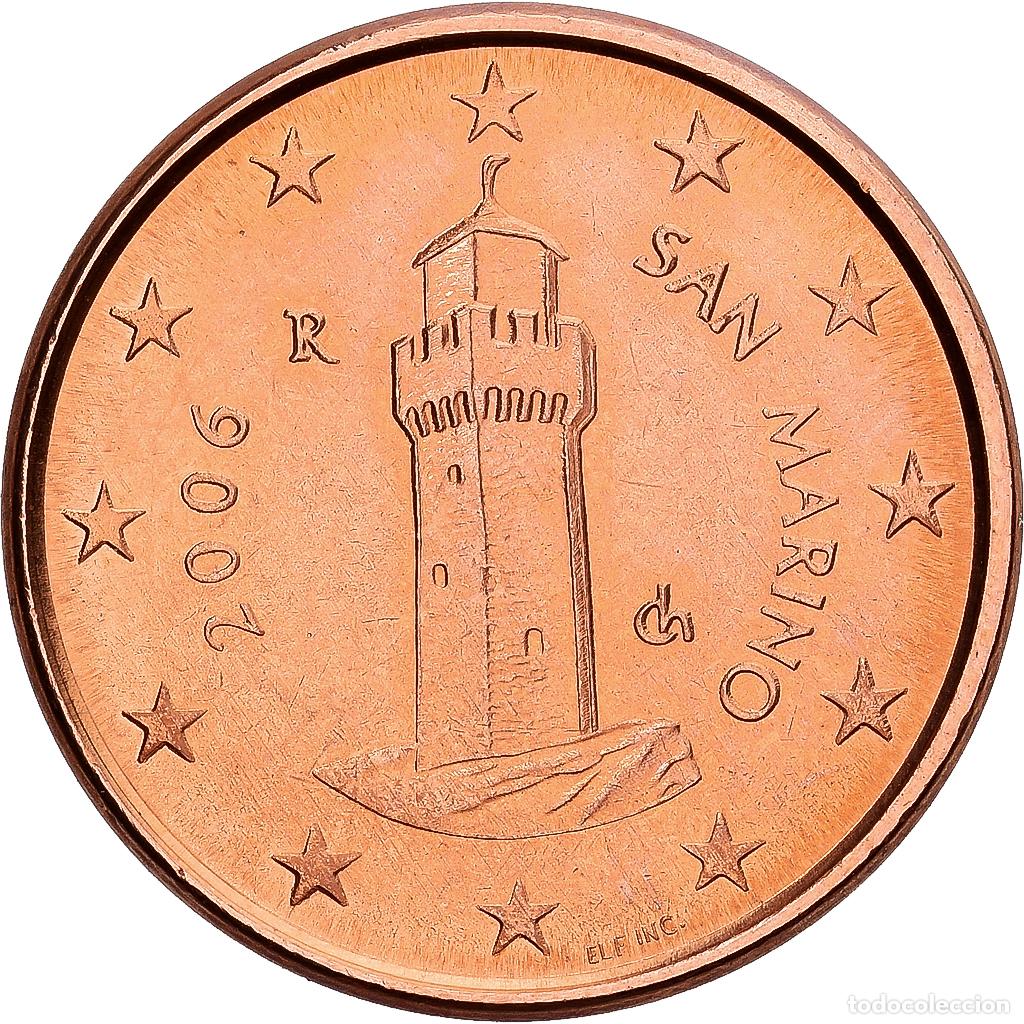 Monedas antiguas de Europa: [#1551620] San Marino, Euro Cent, 2006, Rome, Cobre chapado en acero, FDC, KM:440