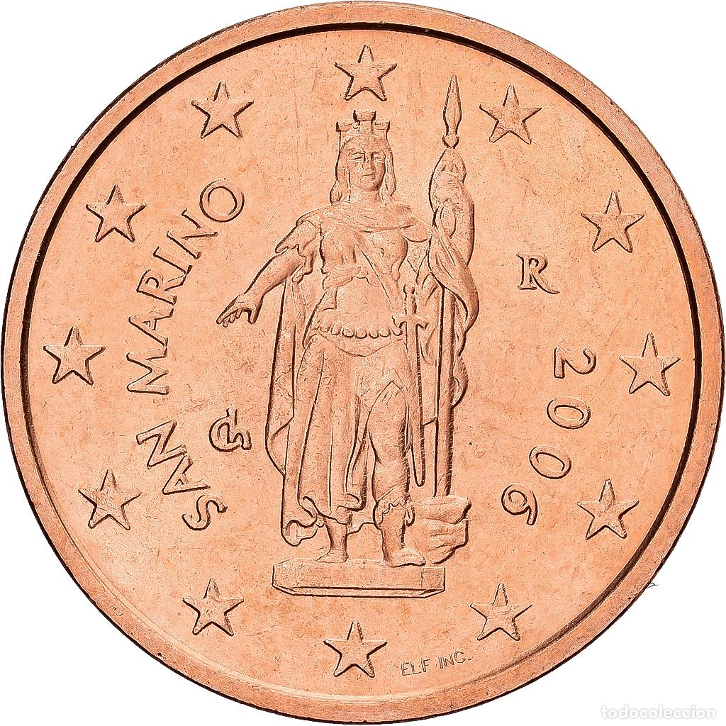 Monedas antiguas de Europa: [#1551619] San Marino, 2 Euro Cent, 2006, Rome, Cobre chapado en acero, FDC, KM:441