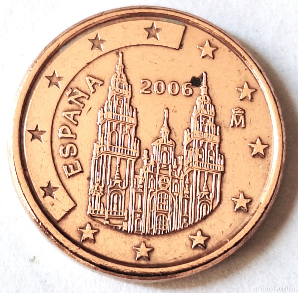 Monedas antiguas de Europa: ESPA&Ntilde;A - MONEDA DE 1 CENTIMO DE EURO DEL A&Ntilde;O 2006 - BIEN CONSERVADA