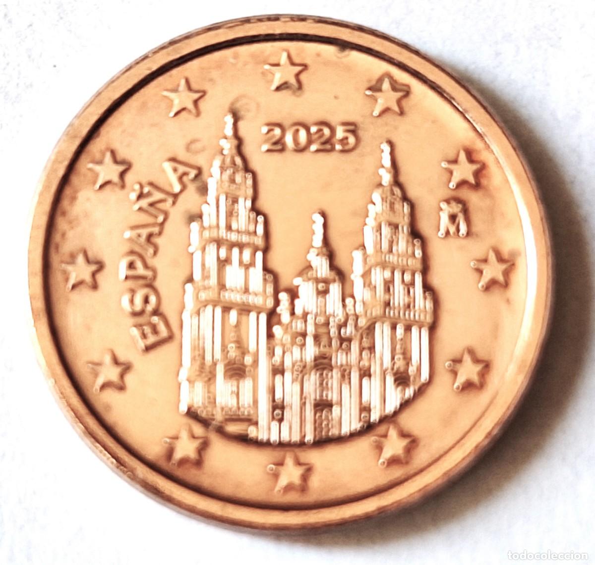 Monedas antiguas de Europa: ESPA&Ntilde;A - MONEDA DE 1 CENTIMO DE EURO DEL A&Ntilde;O 2025 - BIEN CONSERVADA