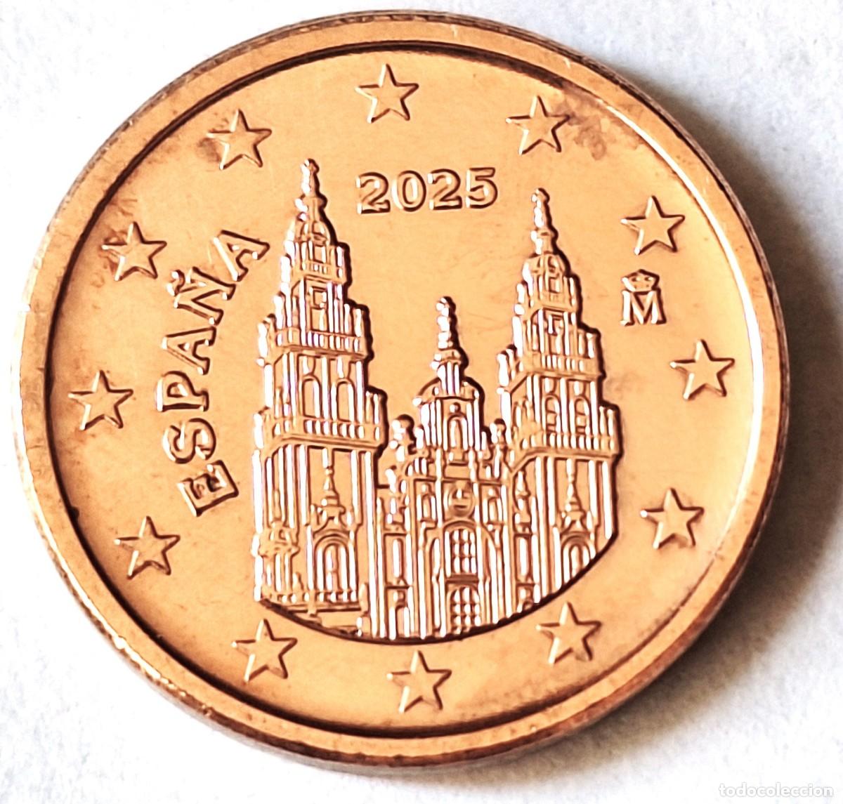 Monedas antiguas de Europa: ESPA&Ntilde;A - MONEDA DE 1 CENTIMO DE EURO DEL A&Ntilde;O 2025 - BIEN CONSERVADA