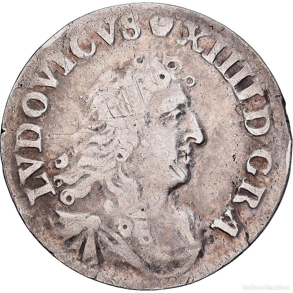 Monedas antiguas de Europa: [#1551662] Francia, Louis XIV, 4 Sols, 4 Sols dits &laquo;&nbsp;des Traitants&nbsp;&raquo;, 1675, Vimy