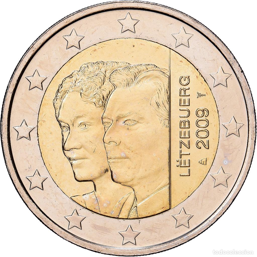 Monedas antiguas de Europa: [#1513685] Luxemburgo, 2 Euro, 90e anniversaire de l'av&egrave;nement de la Grande-Duchesse