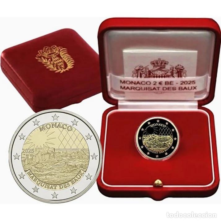 Monedas antiguas de Europa: 2 euros MONACO 2026 - Marquisat des Baux - calidad proof
