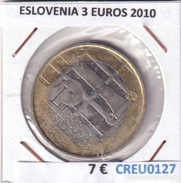 Monedas antiguas de Europa: CREU0127 MONEDA ESLOVENIA 3 EUROS 2010