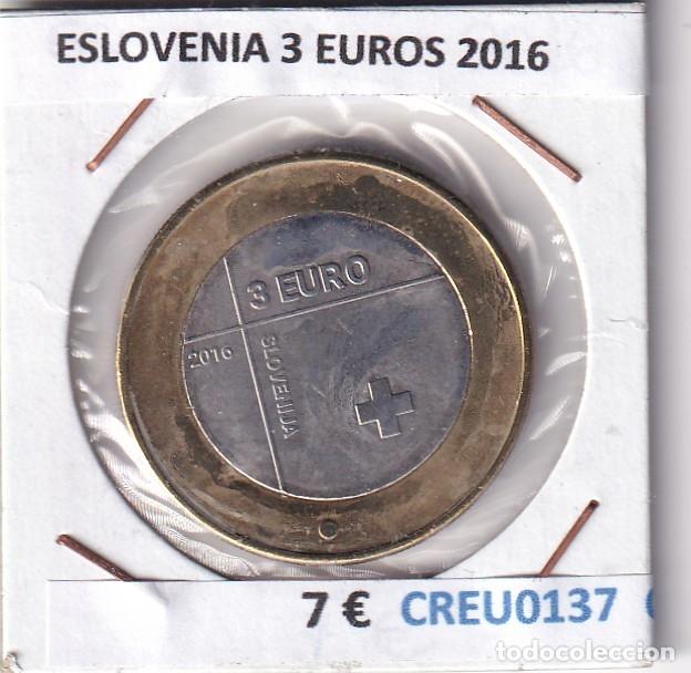Monedas antiguas de Europa: CREU0137 MONEDA ESLOVENIA 3 EUROS 2016