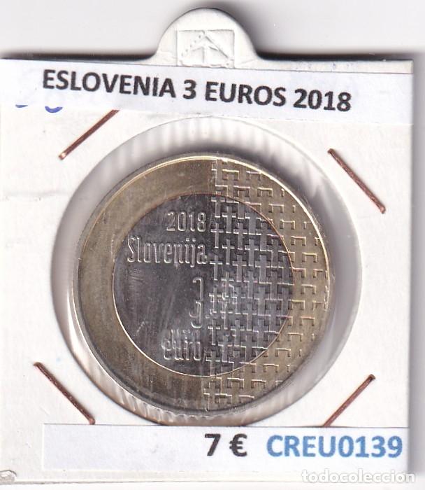 Monedas antiguas de Europa: CREU0139 MONEDA ESLOVENIA 3 EUROS 2018