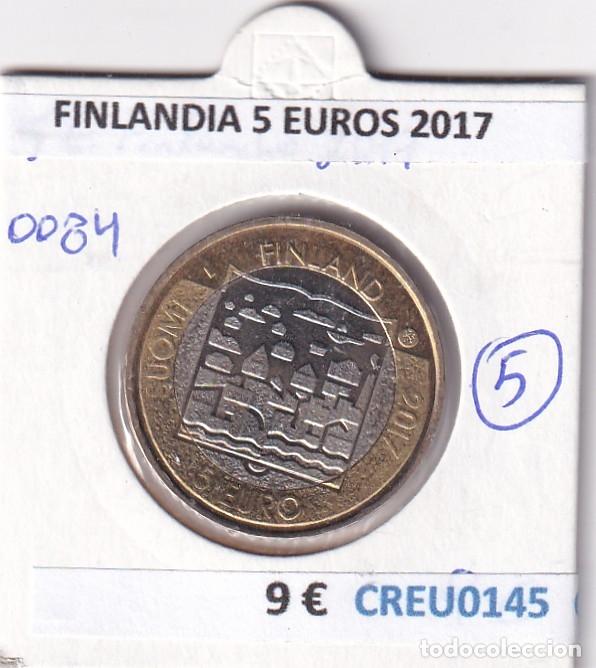 Monedas antiguas de Europa: CREU0145 MONEDA FINLANDIA 5 EUROS 2017 S/C