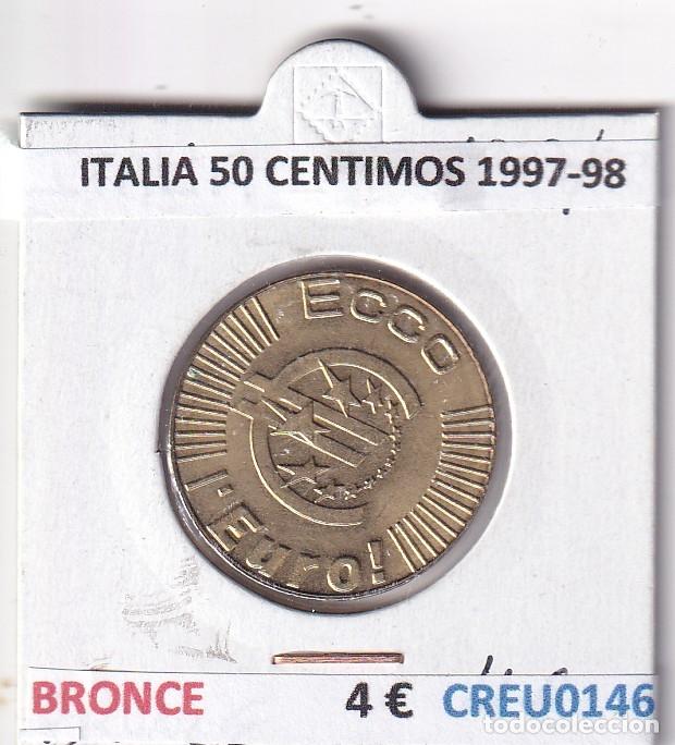 Monedas antiguas de Europa: CREU0146 MONEDA ITALIA 50 CENTIMOS 1997-98 S/C BRONCE