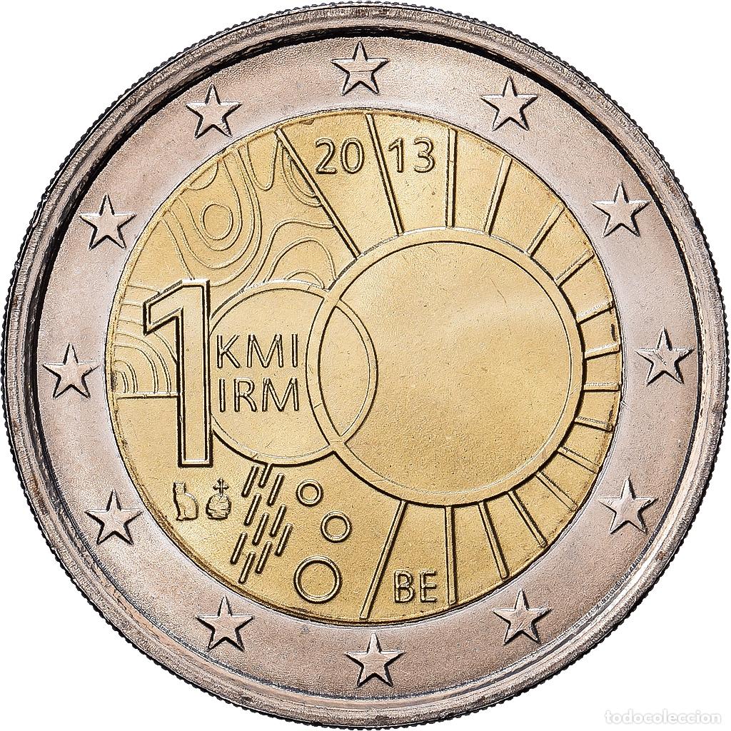 Monedas antiguas de Europa: [#1513694] B&eacute;lgica, 2 Euro, 100e anniversaire de l'Institut royal m&eacute;t&eacute;orologique de