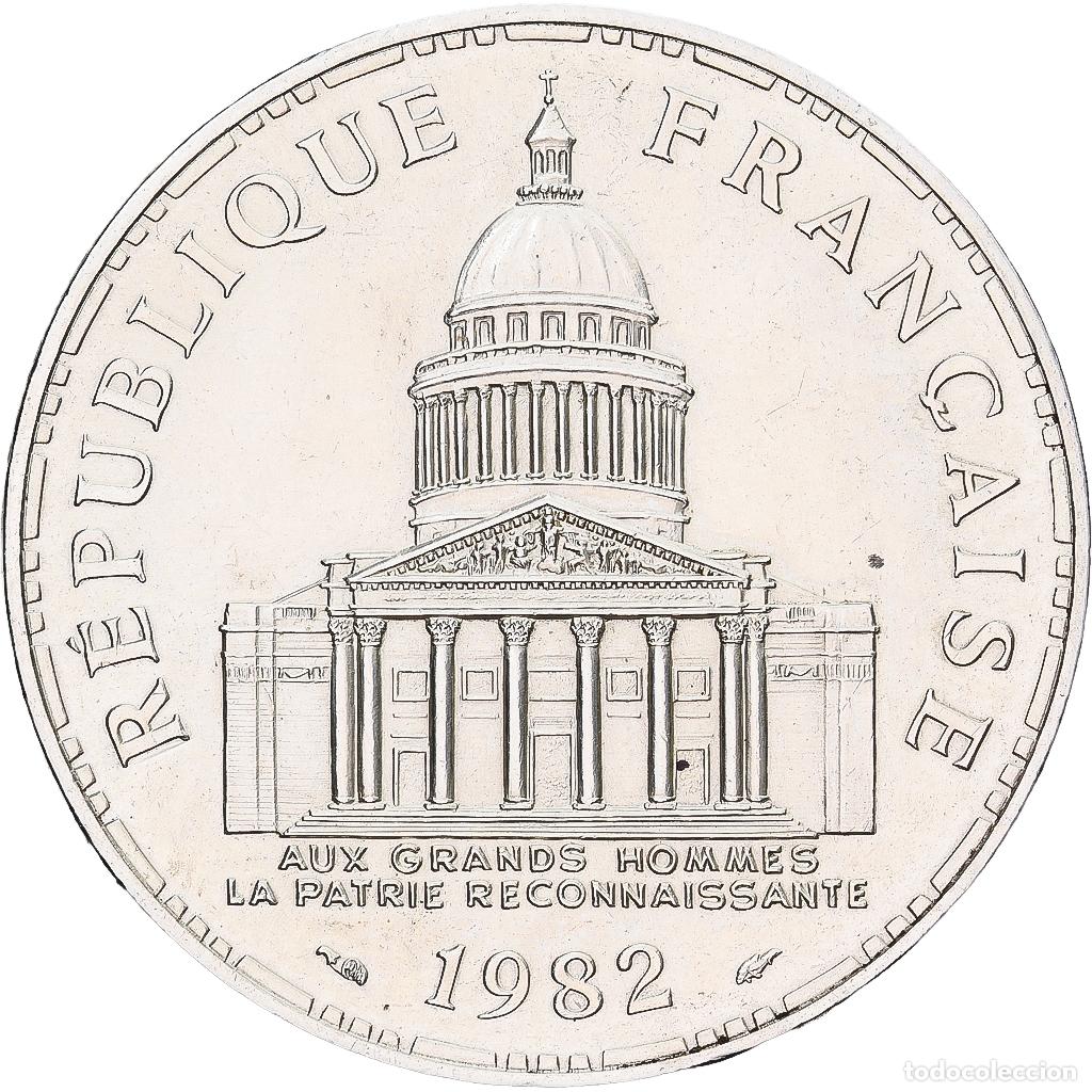 Monedas antiguas de Europa: [#1551690] Francia, 100 Francs, Panth&eacute;on, 1982, Paris, Plata, EBC, Gadoury:898, KM:951.1