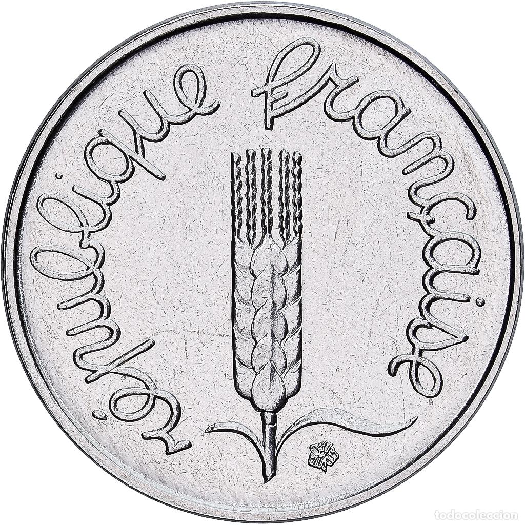 Monedas antiguas de Europa: [#1551692] Francia, Centime, &Eacute;pi, 1981, Paris, Acero inoxidable, FDC, Gadoury:91, KM:928
