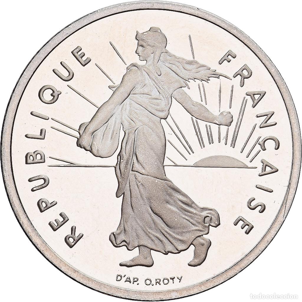 Monedas antiguas de Europa: [#1551700] Francia, 1/2 Franc, Semeuse, 1997, Paris, BE, Cobre - n&iacute;quel, FDC, Gadoury:429a