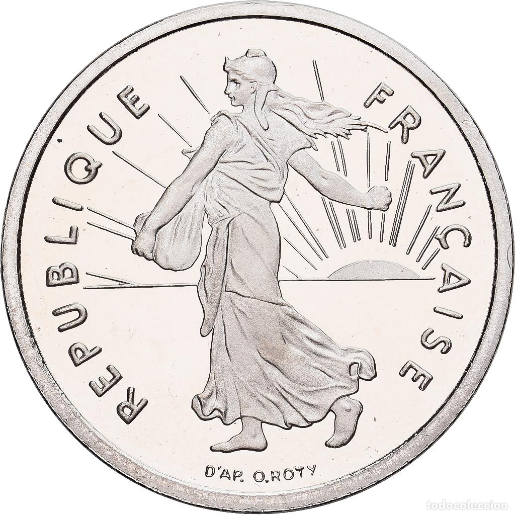 Monedas antiguas de Europa: [#1551701] Francia, 1/2 Franc, Semeuse, 1995, Paris, BE, Cobre - n&iacute;quel, FDC, Gadoury:429a