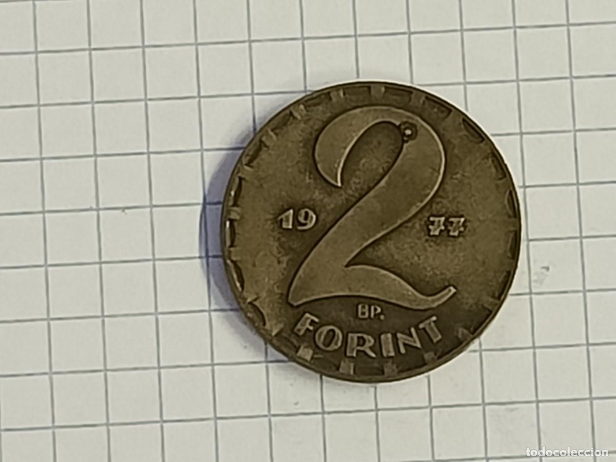 Monedas antiguas de Europa: Moneda de Hungria. 2 Forint. 1977
