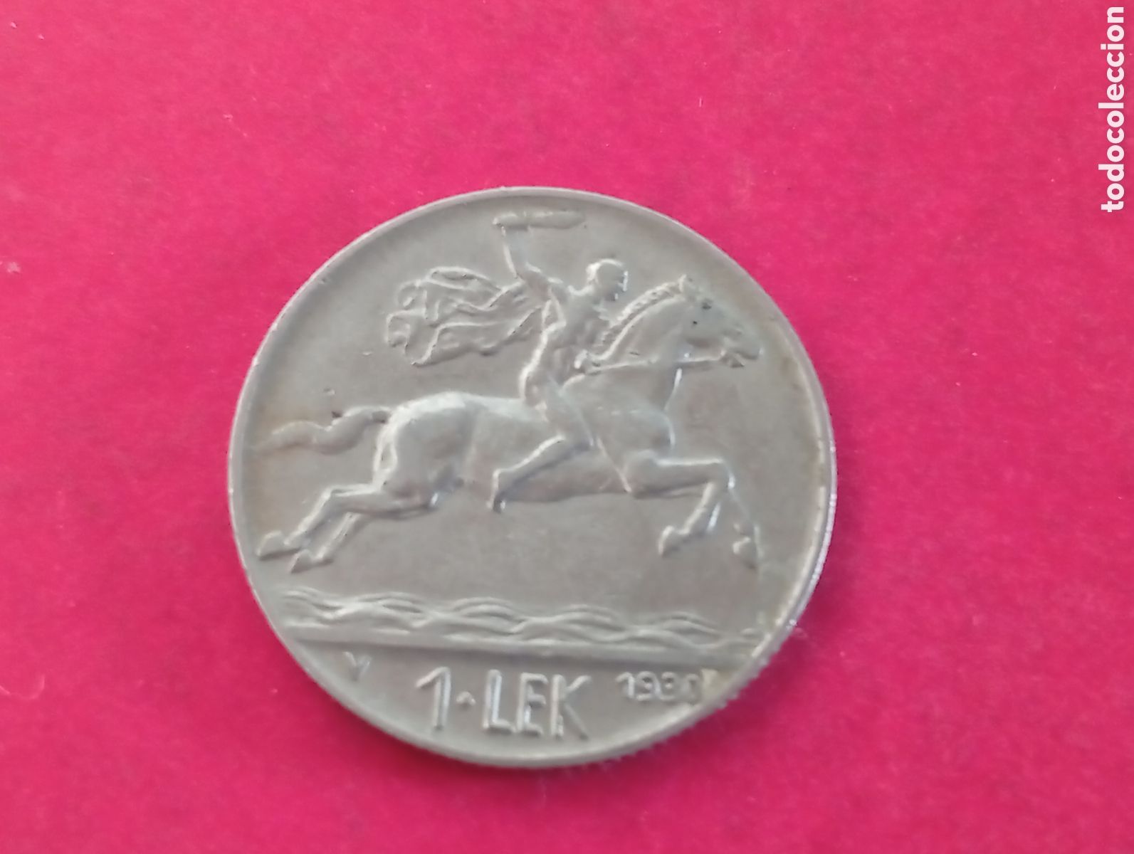 Monedas antiguas de Europa: 1 lek de Albania 1930