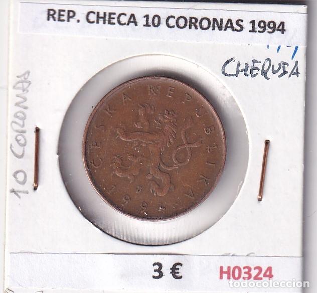 Monedas antiguas de Europa: H0324 MONEDA REP. CHECA 10 CORONAS 1994