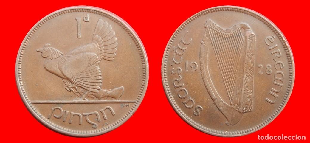 Monedas antiguas de Europa: 1 PENIQUE PENNY 1928 IRLANDA-152445