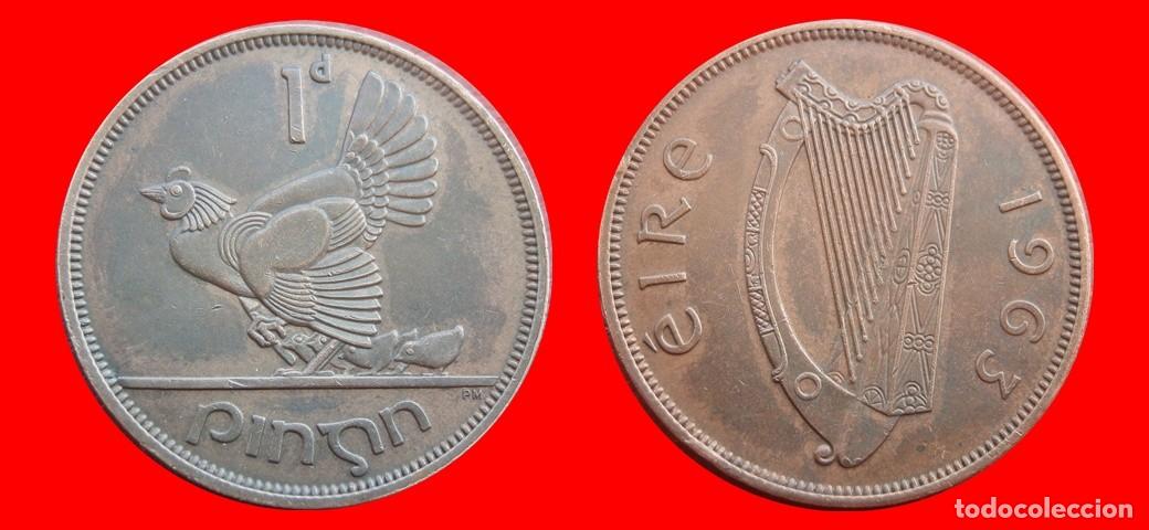 Monedas antiguas de Europa: 1 PENIQUE PENNY 1963 IRLANDA-152448