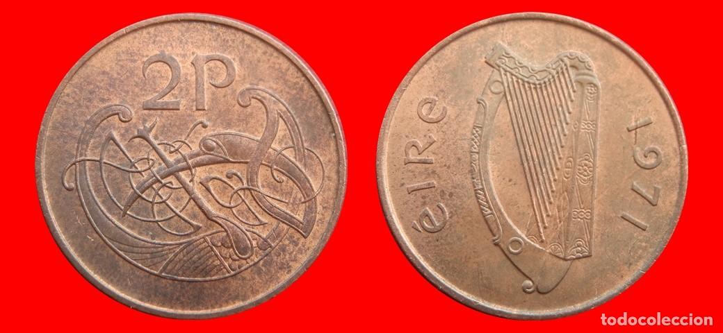 Monedas antiguas de Europa: 2 PENIQUES PENCE 1971 IRLANDA-152454