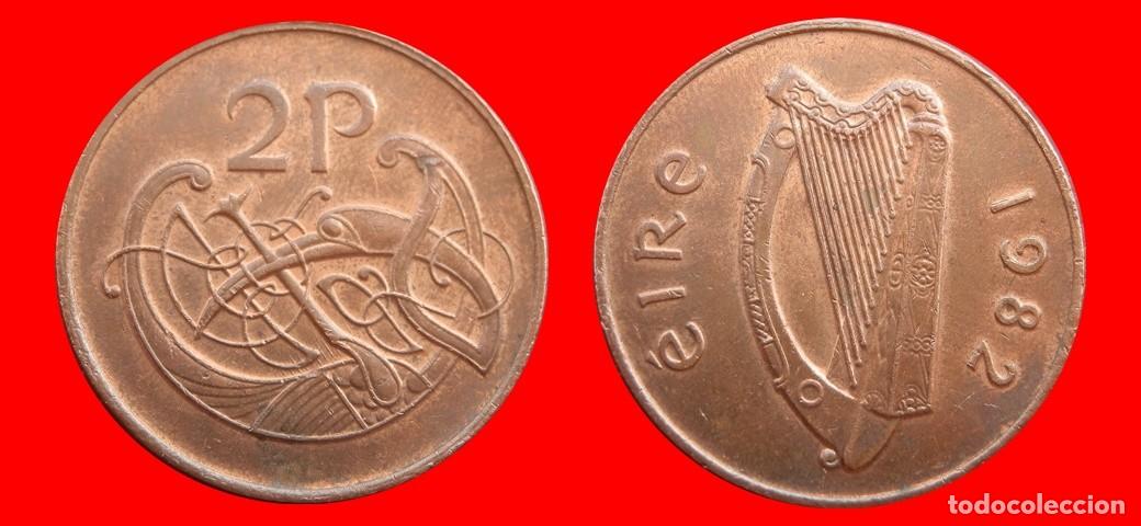 Monedas antiguas de Europa: 2 PENIQUES PENCE 1982 IRLANDA-152457