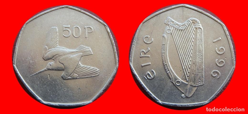 Monedas antiguas de Europa: 50 PENIQUES PENCE 1996 IRLANDA-152481