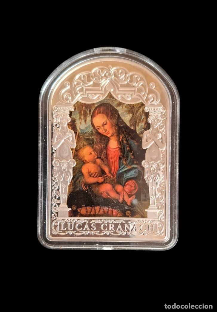 Monedas antiguas de Europa: (MO-260703)15 Diners de Andorra de 2013 plata fina (Ag 0.999)&rdquo;La Adoraci&oacute;n del Ni&ntilde;o&rdquo; de Correggio