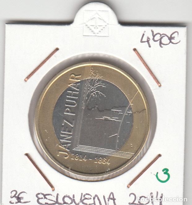 Monedas antiguas de Europa: CREU0003 MONEDA ESLOVENIA 3 EUROS 2014 SIN CIRCULAR