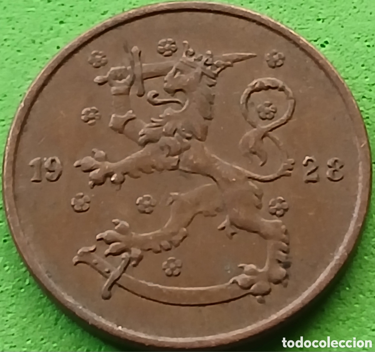 Monedas antiguas de Europa: Finlandia 5 pennia 1928 km#22
