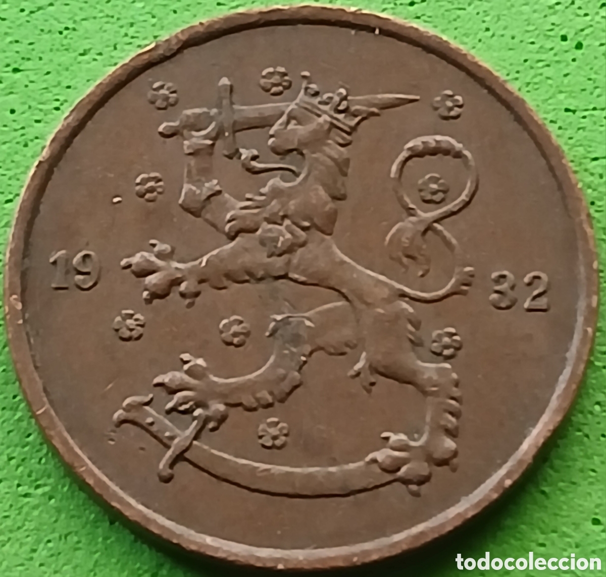 Monedas antiguas de Europa: Finlandia 5 pennia 1932 km#22