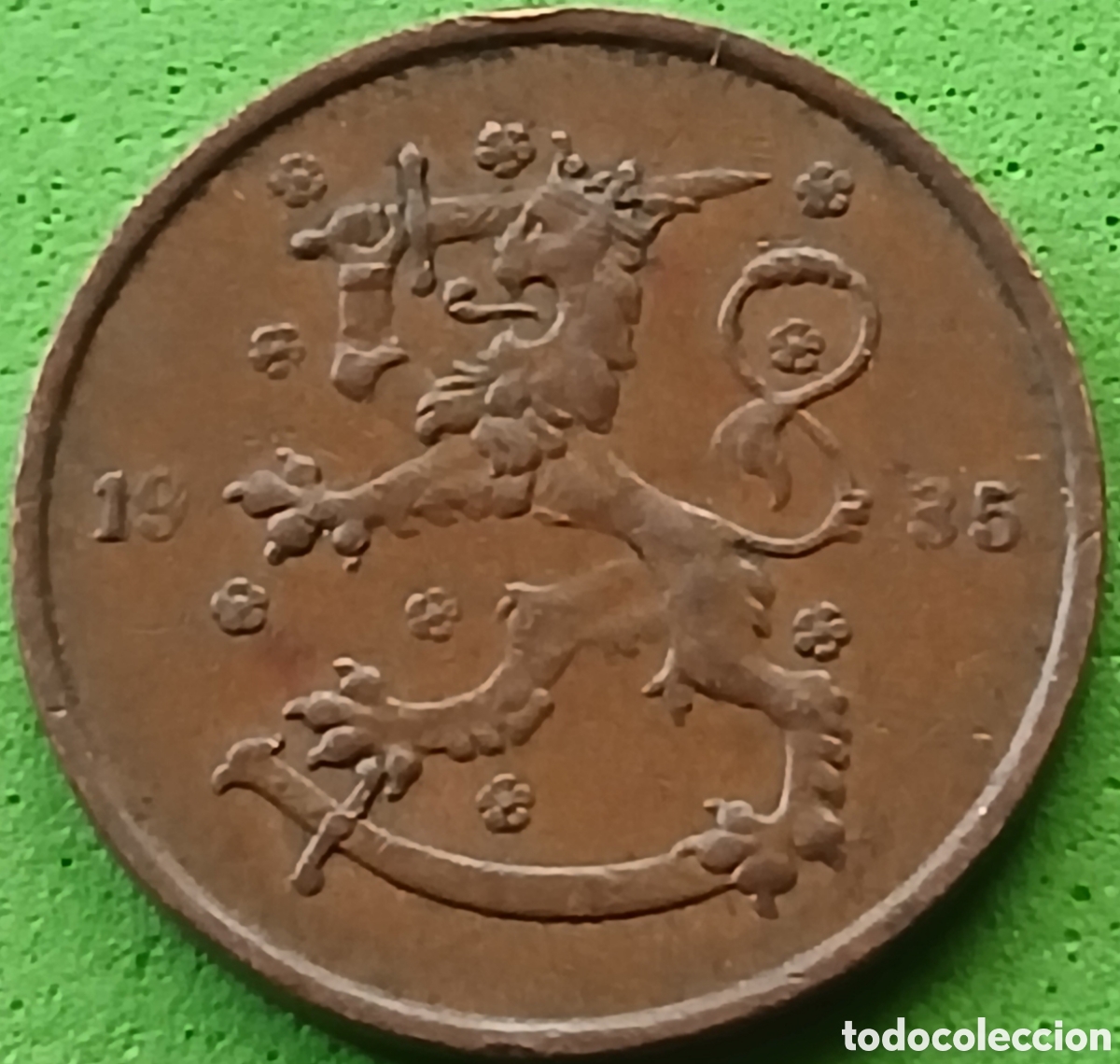 Monedas antiguas de Europa: Finlandia 5 pennia 1935 km#22