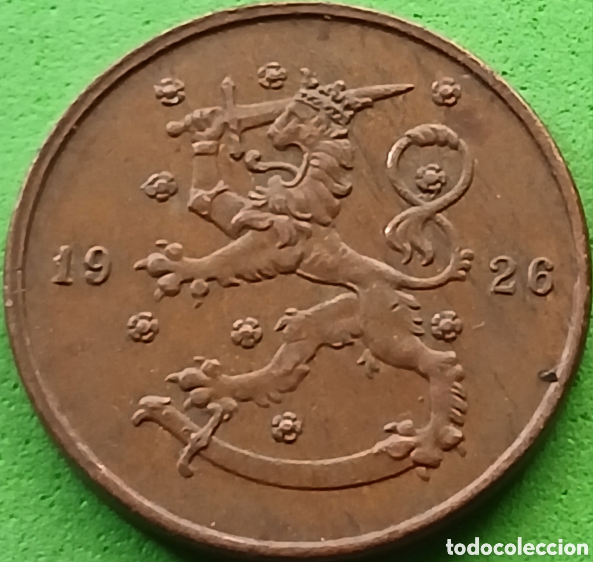 Monedas antiguas de Europa: Finlandia 10 pennia 1926 km#24