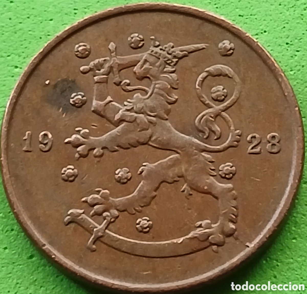 Monedas antiguas de Europa: Finlandia 10 pennia 1928 km#24