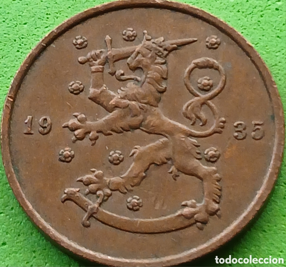 Monedas antiguas de Europa: Finlandia 10 pennia 1935 km#24