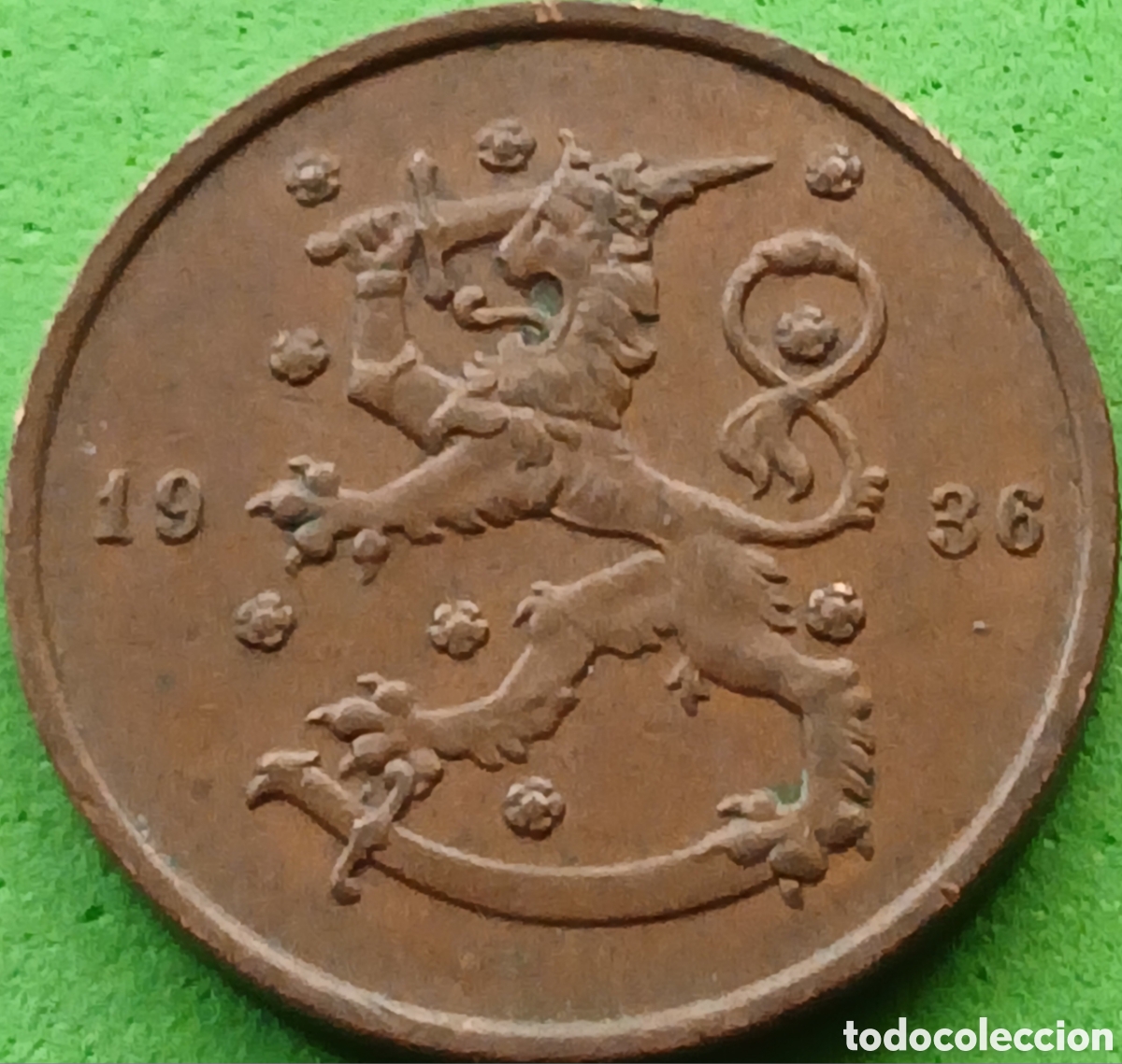 Monedas antiguas de Europa: Finlandia 10 pennia 1936 km#24