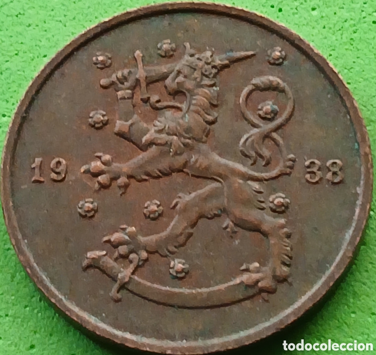 Monedas antiguas de Europa: Finlandia 10 pennia 1938 km#24