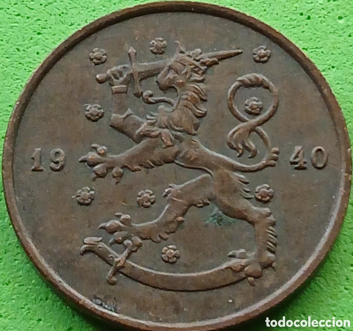 Monedas antiguas de Europa: Finlandia 10 pennia 1940 km#24