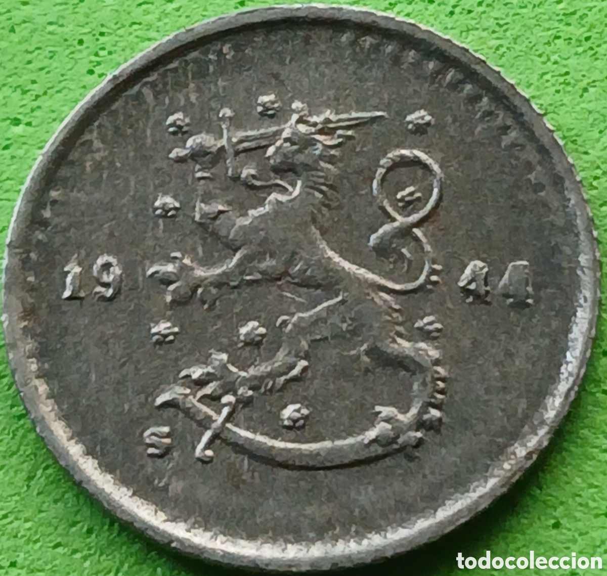 Monedas antiguas de Europa: Finlandia 25 pennia 1944 km#25b