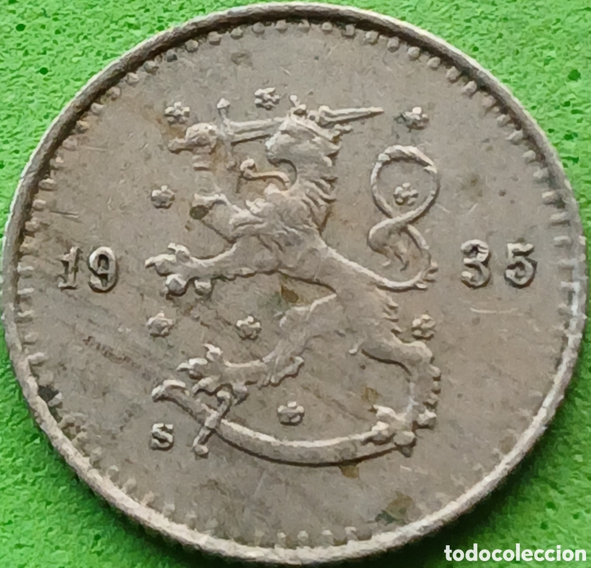 Monedas antiguas de Europa: Finlandia 25 pennia 1935 km#25