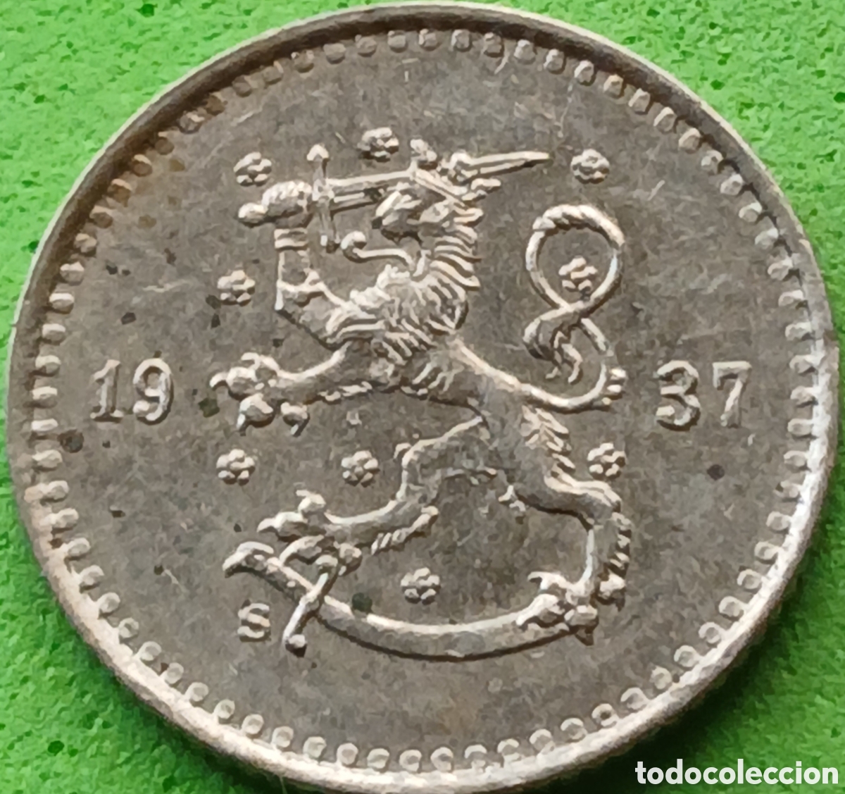Monedas antiguas de Europa: Finlandia 25 pennia 1937 km#25