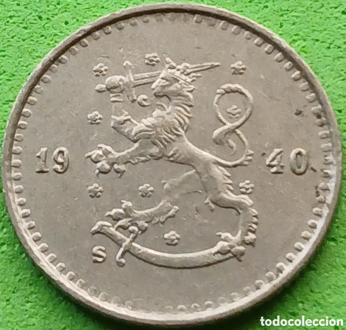 Monedas antiguas de Europa: Finlandia 25 pennia 1940 km#25