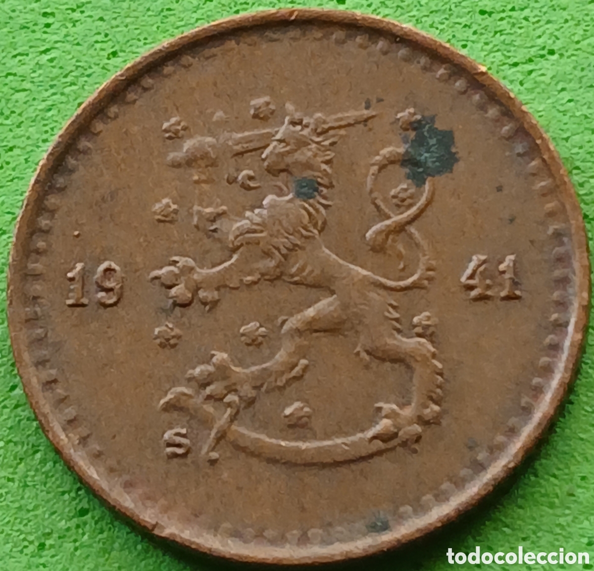 Monedas antiguas de Europa: Finlandia 25 pennia 1941 km#25a