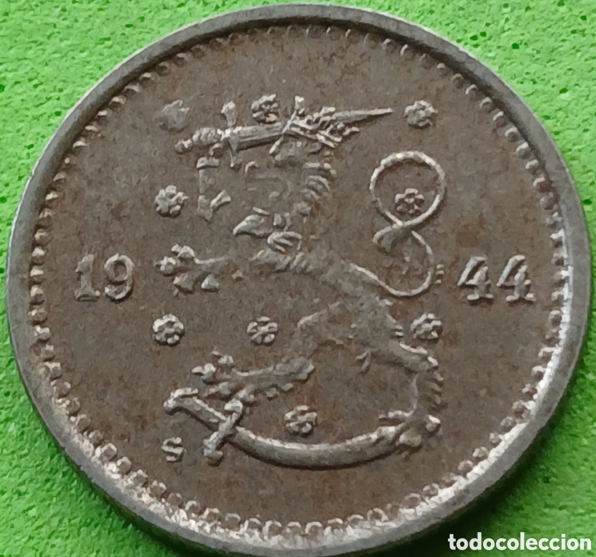 Monedas antiguas de Europa: Finlandia 50 pennia 1944 km#26b
