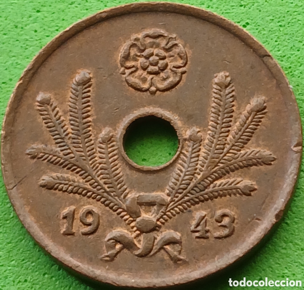 Monedas antiguas de Europa: Finlandia 10 pennia 1943 km#33