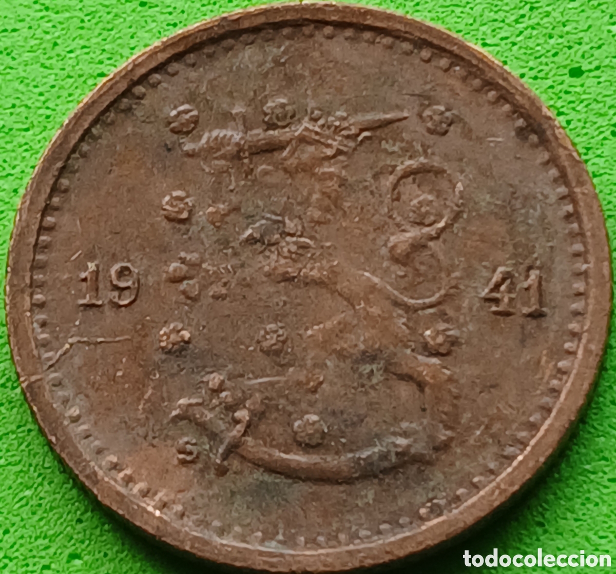 Monedas antiguas de Europa: Finlandia 50 pennia 1941 km#26a