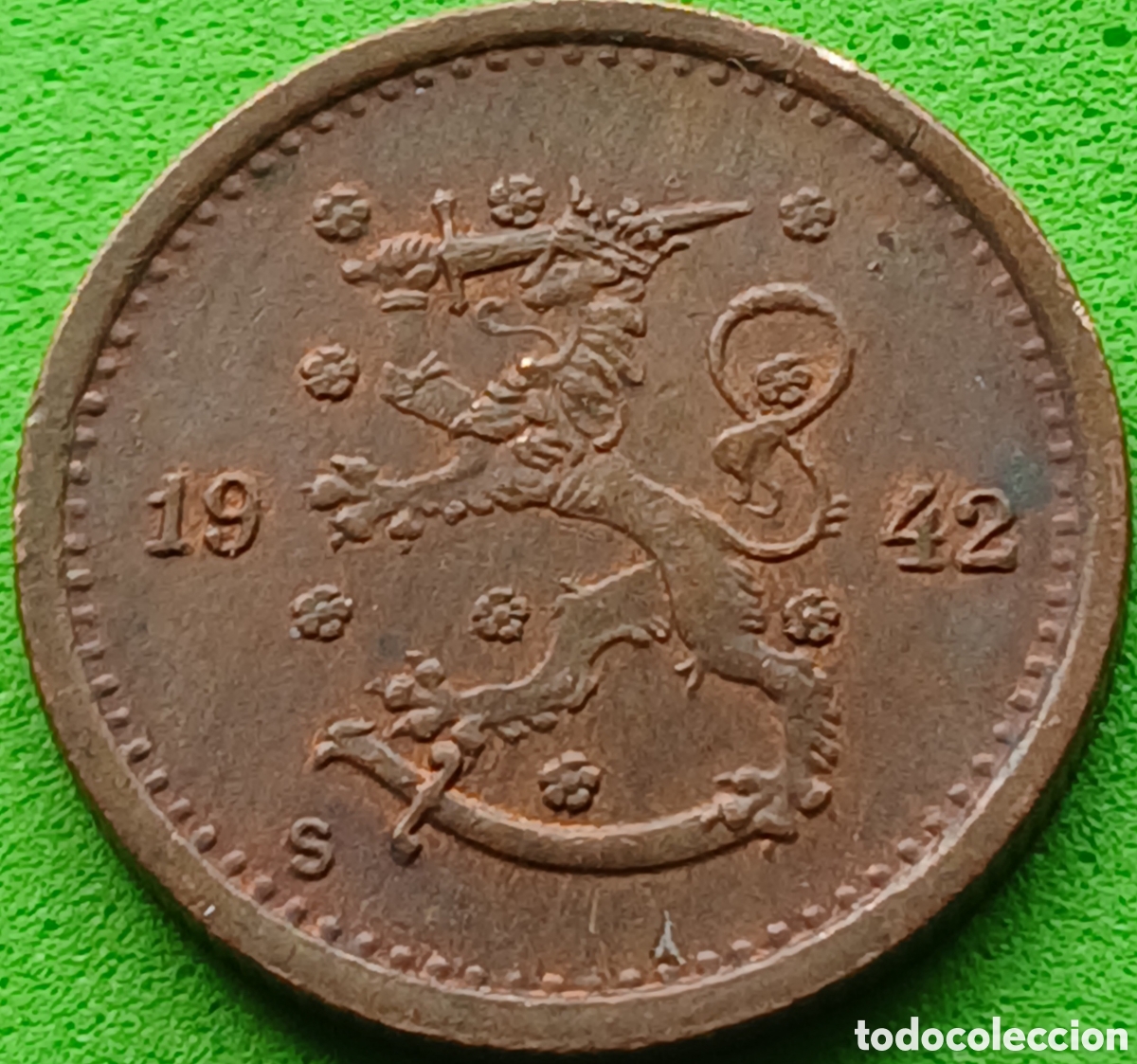 Monedas antiguas de Europa: Finlandia 50 pennia 1942 km#26a