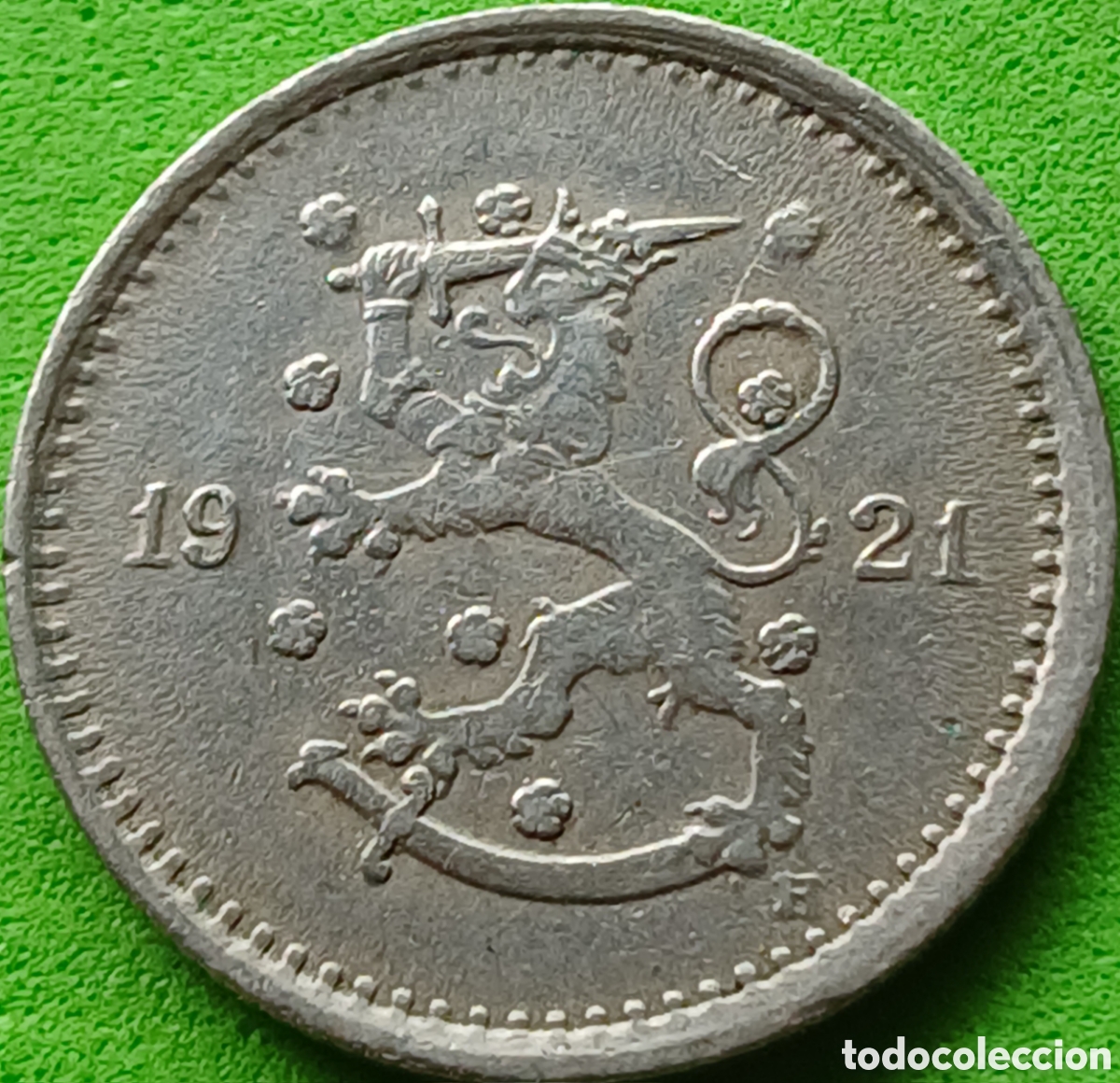 Monedas antiguas de Europa: Finlandia 50 pennia 1921 km#26
