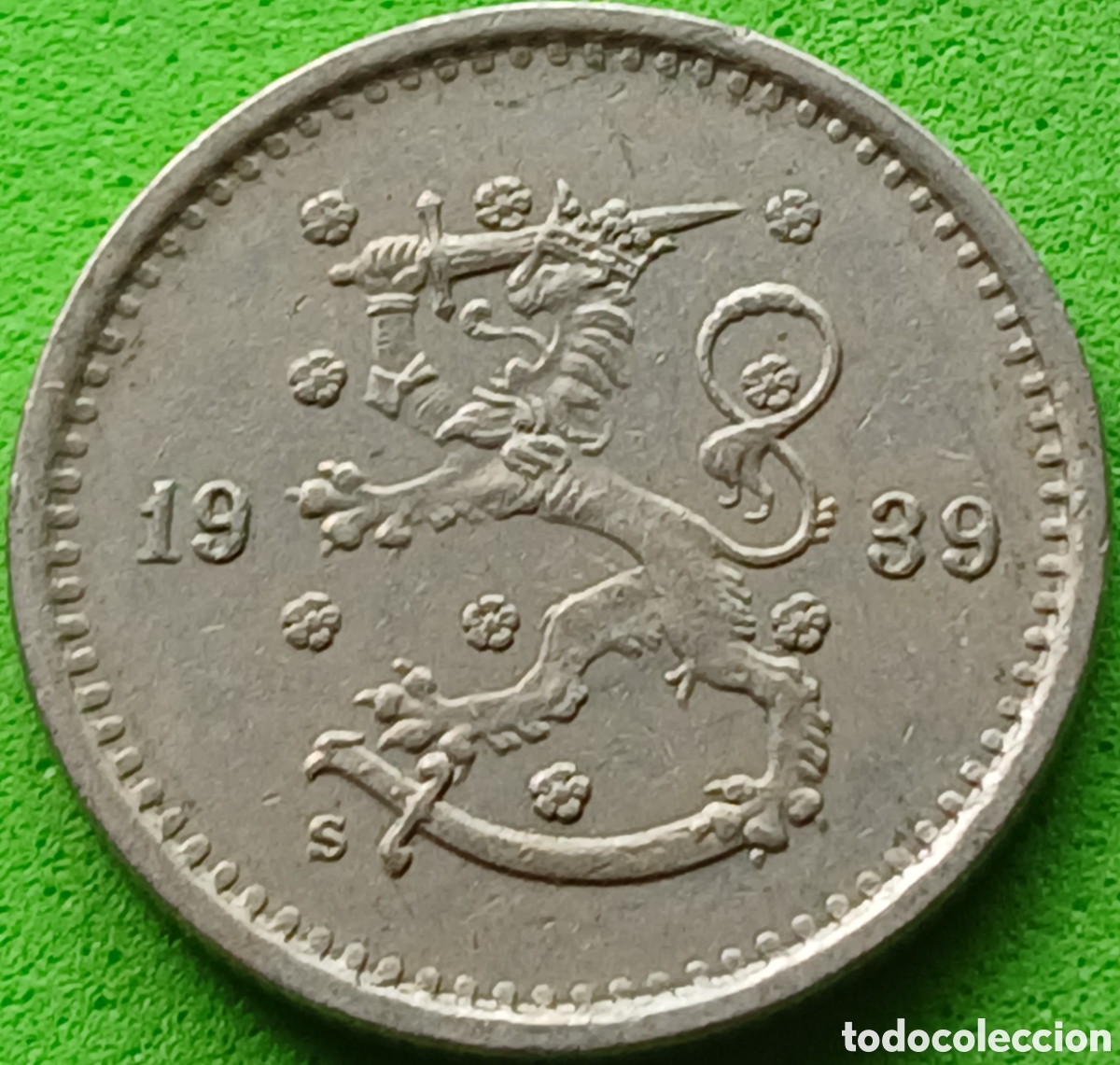 Monedas antiguas de Europa: Finlandia 50 pennia 1939 km#26
